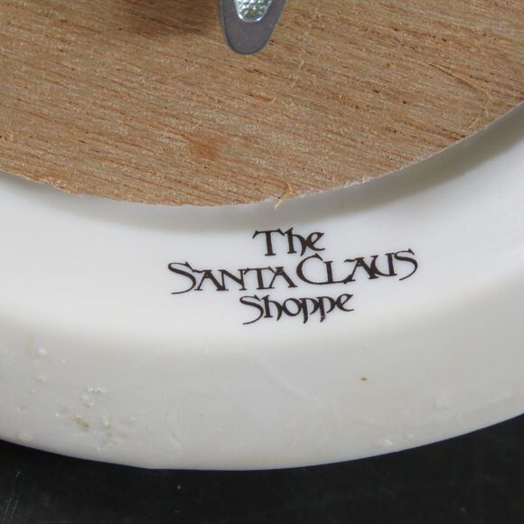 The Santa Claus Shoppe Enesco Santa In Chimney Porcelain Musical Figurine 1985 - Picture 14 of 16